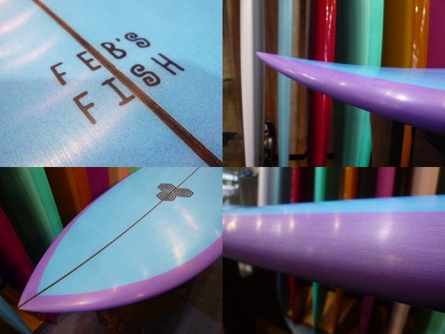 フェブズフィッシュ 5'11\"　アルメリック FEB'S FISH 5'11