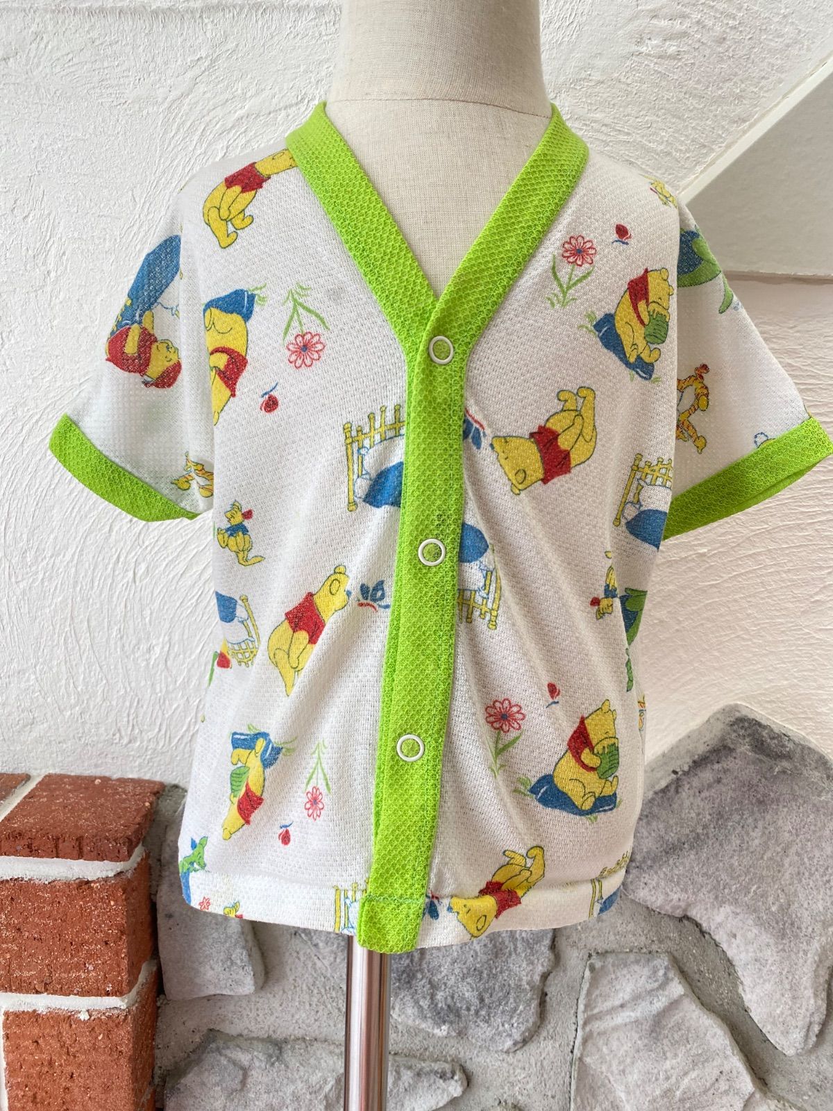 【Size 90】70s Sears くまのプーさん 半袖シャツ ヴィンテージ ディズニー