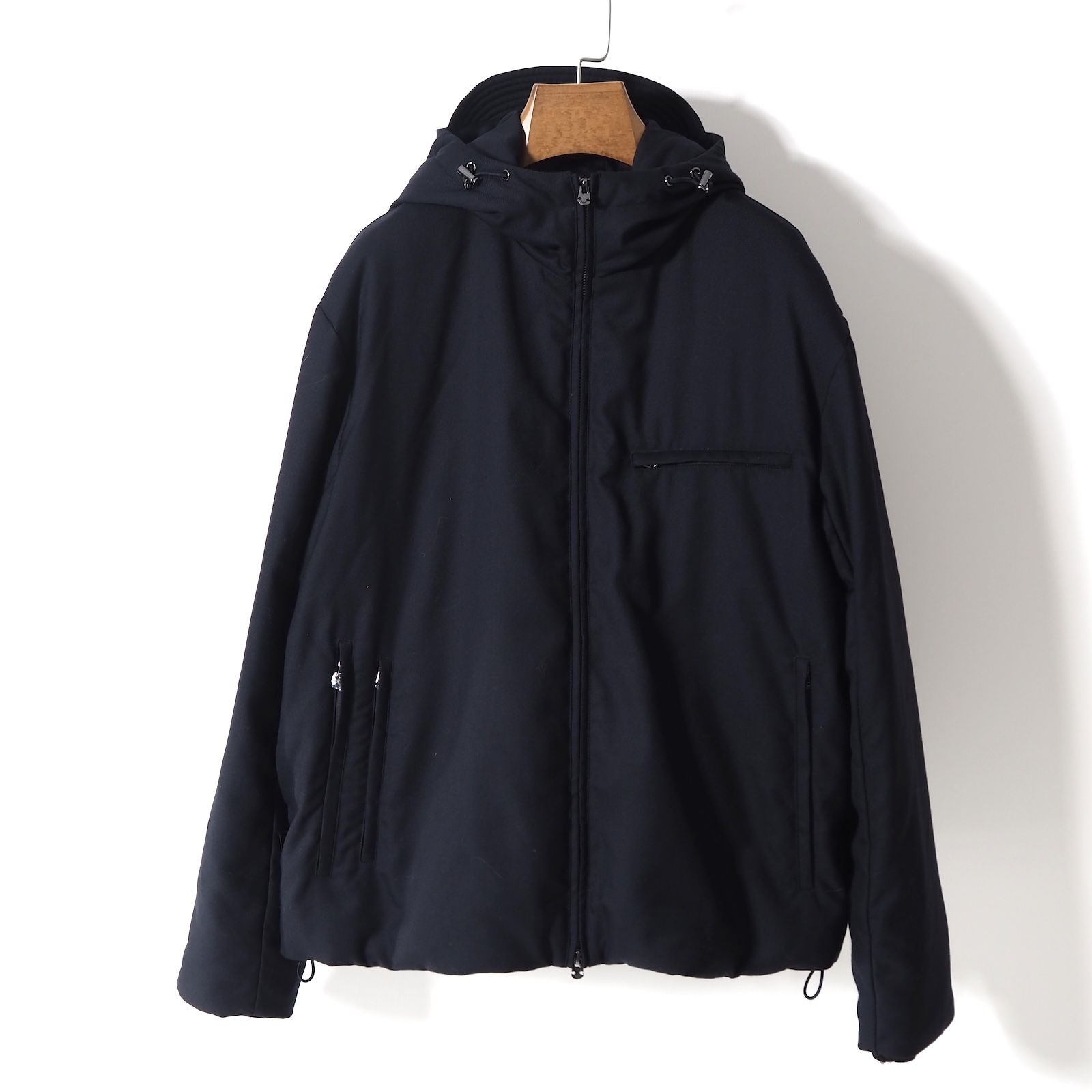 極美品 エンポリオアルマーニ EMPORIO ARMANI 24AW フーデッド ダウン  
