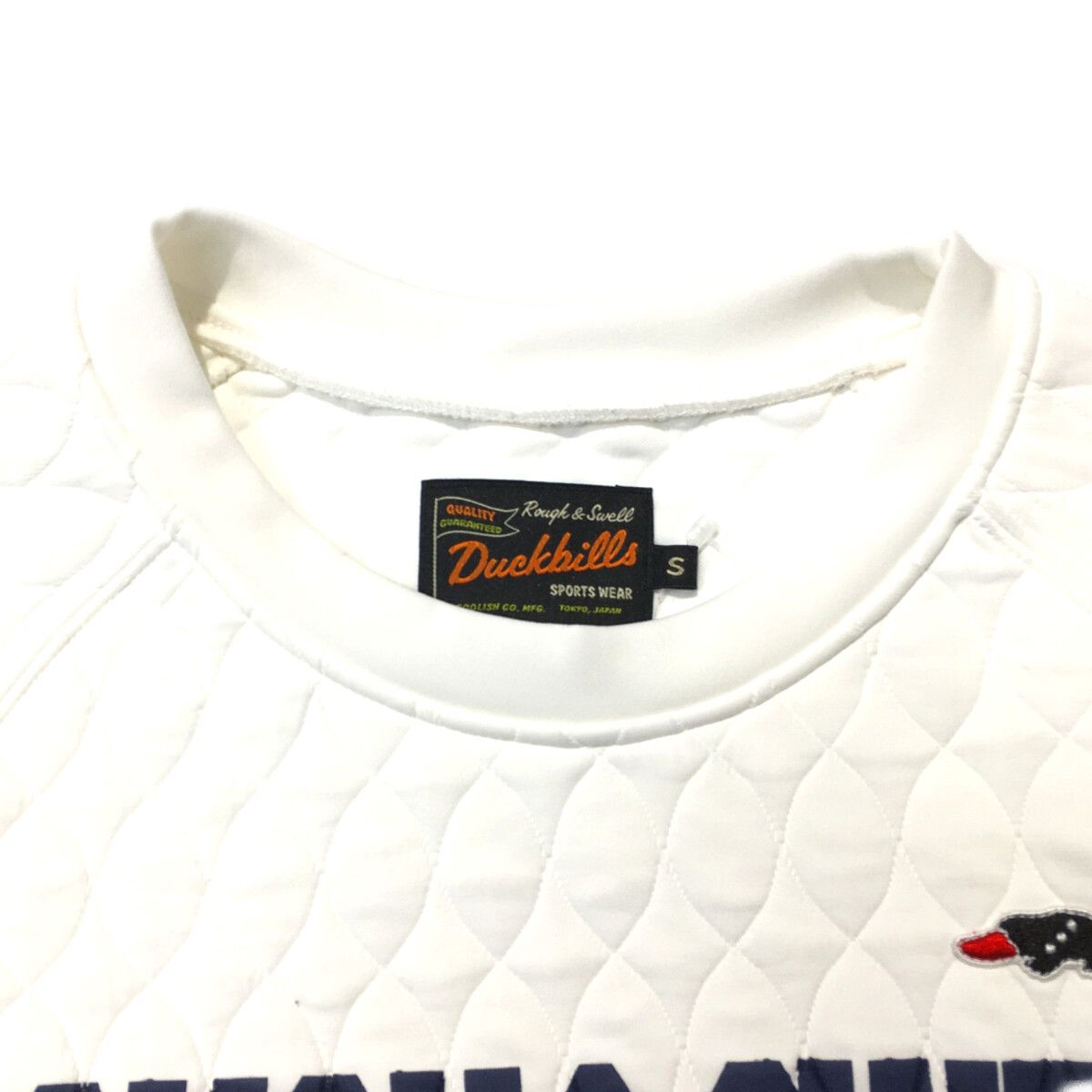 中古 メンズ ラフ＆スウェル rough&swell スウェット S 白 ホワイト