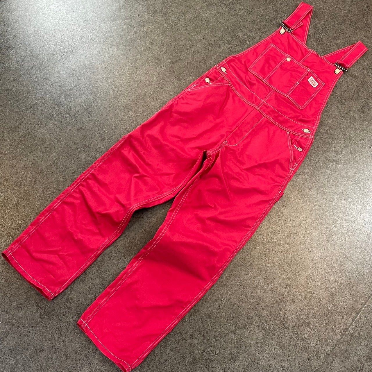 X-LARGE XLARGE Denim Overall Red エクストララージ デニム オーバーオール サロペット レッド ユニセックス  01193603 - メルカリ