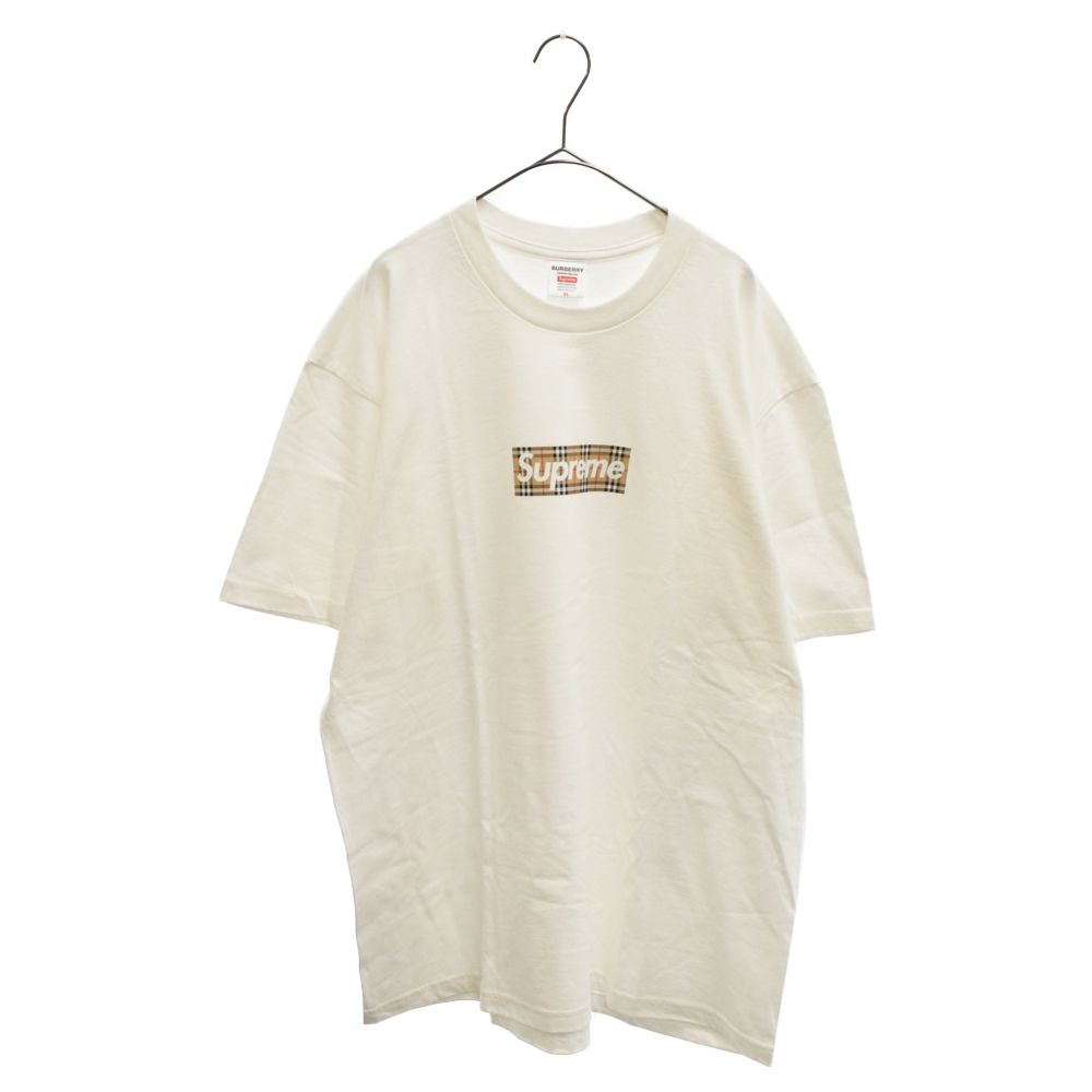 SUPREME (シュプリーム) 22SS ×BURBERRY Box Logo Tee シュプリーム