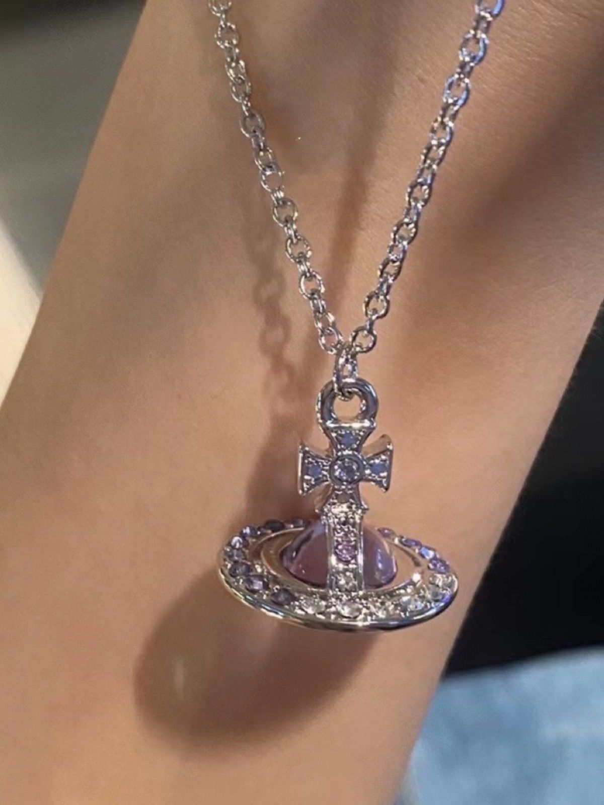 ✨ Vivienne Westwood 土星オーブ ネックレス ✨ Vivienne Westwood ヴィヴィアンウエストウッド オーブ