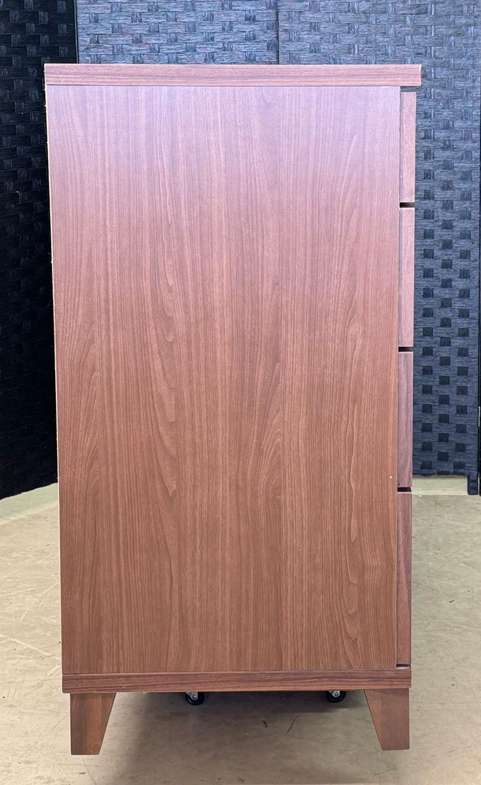 ローチェスト（日本家具産業振興会/キャトル・ブラウン120-4/木製） ローチェスト（日本家具産業振興会/キャトル・ブラウン120-4/木製