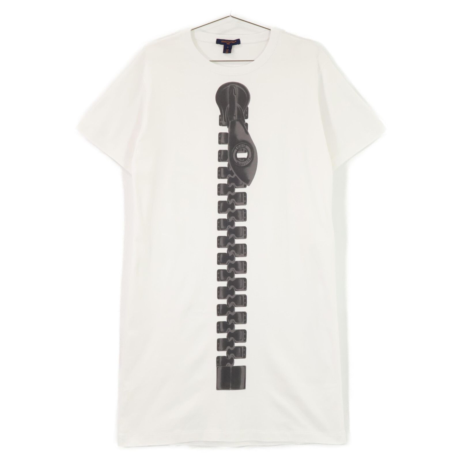 ZIPプリント Tシャツ