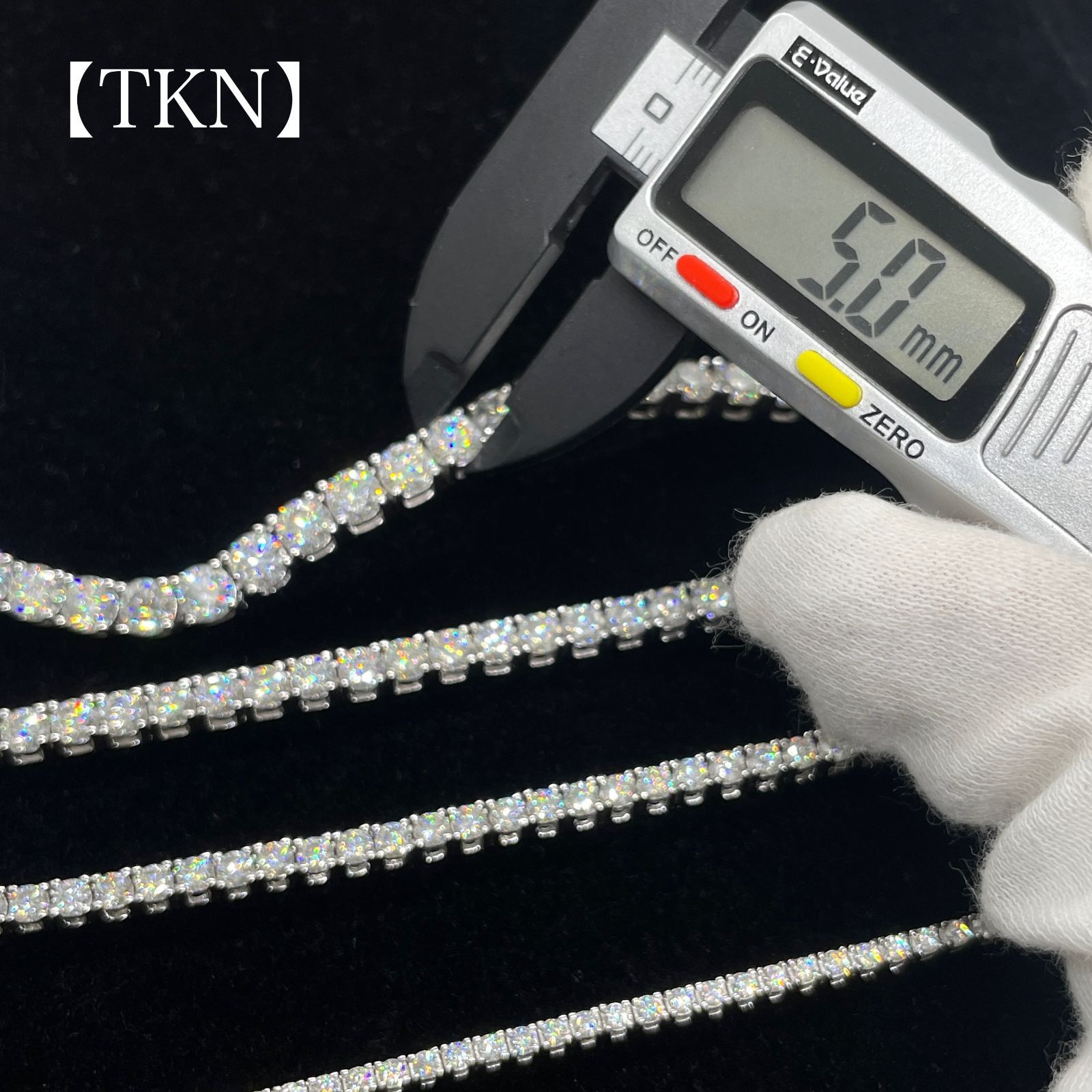 モアサナイト ネックレス 5ミリ 40cm 【5NS40】 - メルカリ