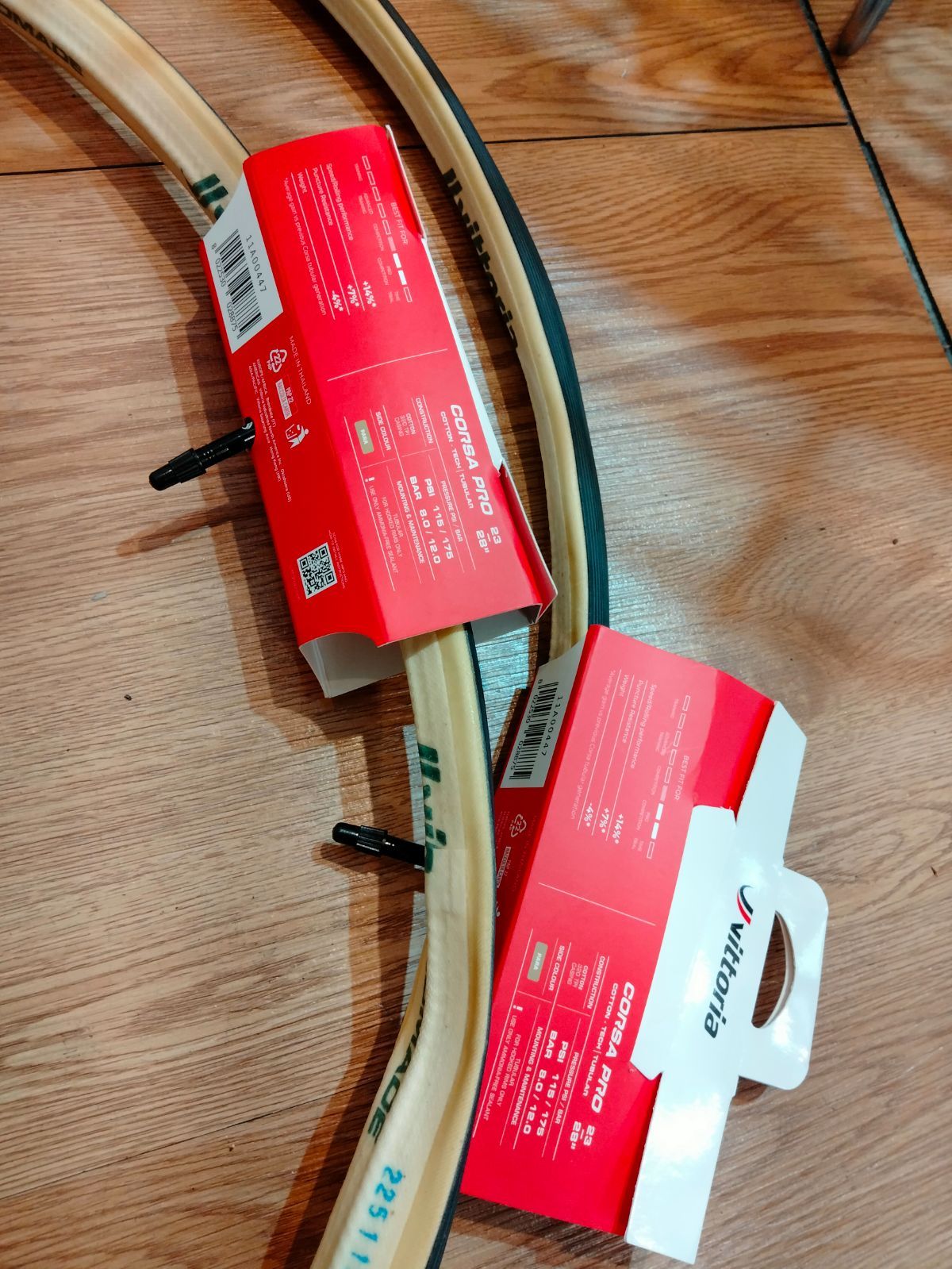 Vittoria Corsa Pro 23C チューブラー 2本 ビットリア コルサプロ