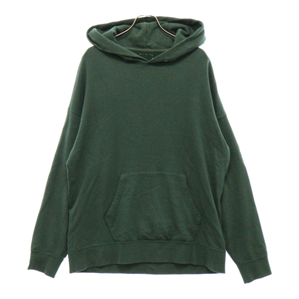 VISVIM (ヴィスヴィム) 21AW JUMBO HOODIE P.O. ジャンボフーディ プルオーバースウェットパーカー グリーン 0121205010019