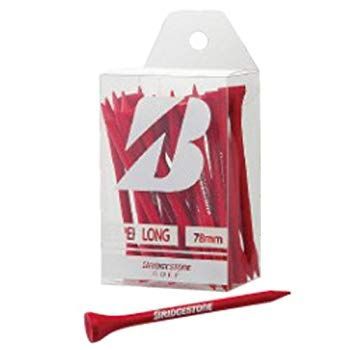【中古】(未使用･未開封品)　BRIDGESTONE(ブリヂストン) ゴルフ ティー BRIDGESTONE GOLF ウッドティー(スーパーロング・24本入り) GAG502 レッド kmdlckf