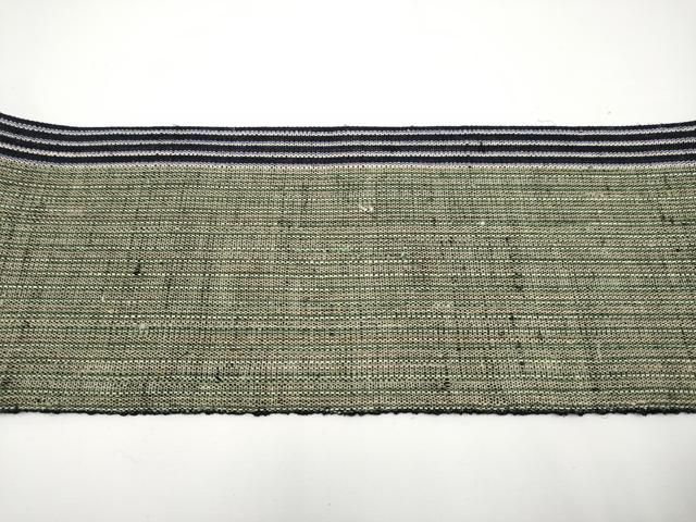 平和屋本店□希少 夏物 重要無形文化財 越後上布 小河正義作 八寸