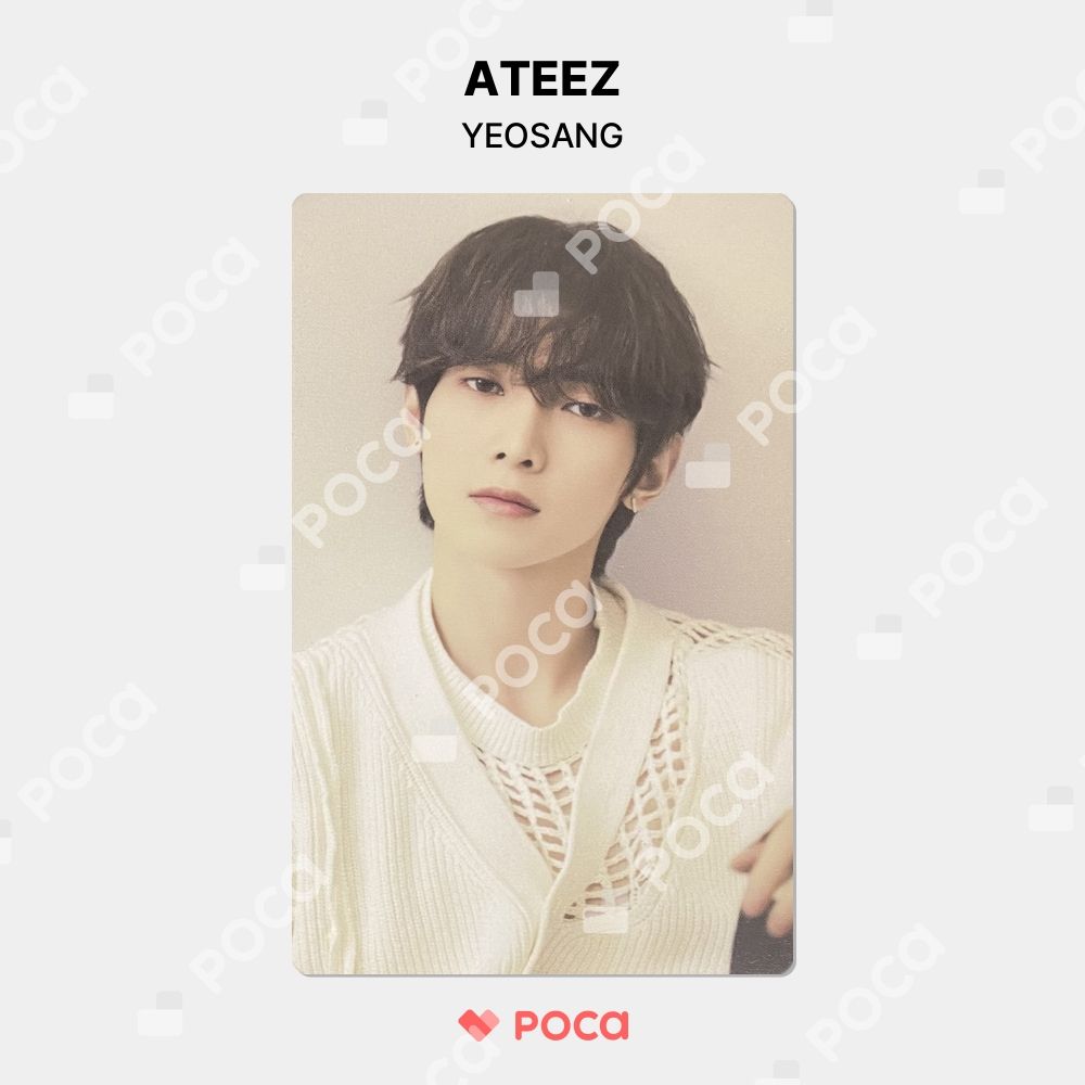 ATEEZ ヨサン トレカ GOLDEN HOUR : Part.1 POCAALBUM VER