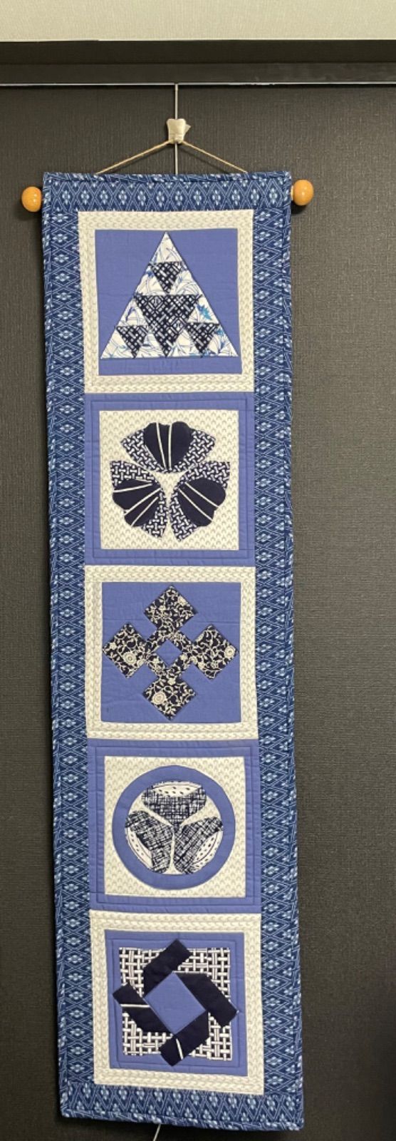 ハンドメイド 着物 リメイク マルチカバー or タペストリー