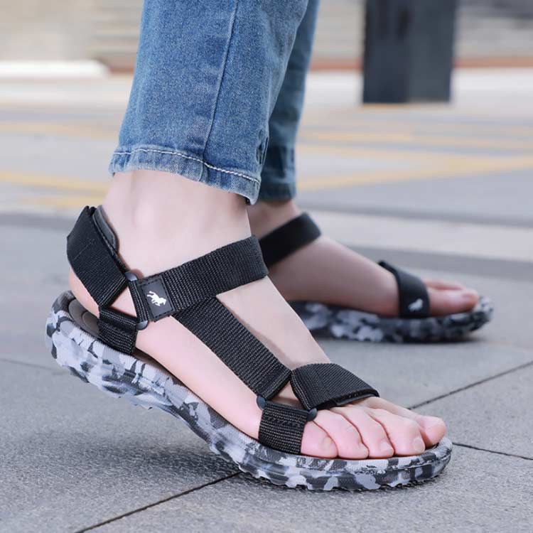 サンダル メンズ スポーツサンダル 水陸両用 スポサン ベルクロ スポカジ コンフォートサンダル ビーチサンダル フラットシューズ アウトドア スポーティー サマーシューズ sowa 6586775