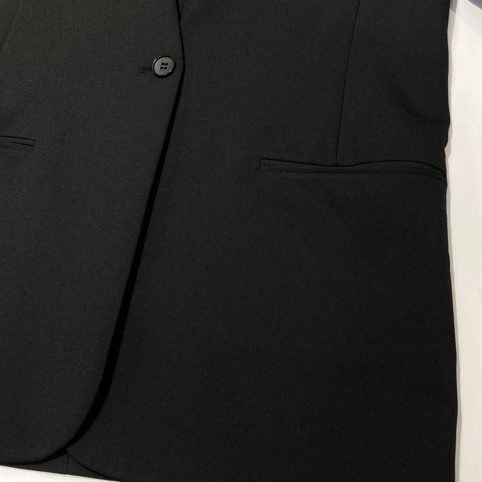 セオリーリュクス　ブラックジャケット 38 セオリーリュクス ジャケット 春夏 ブラック 黒 38号