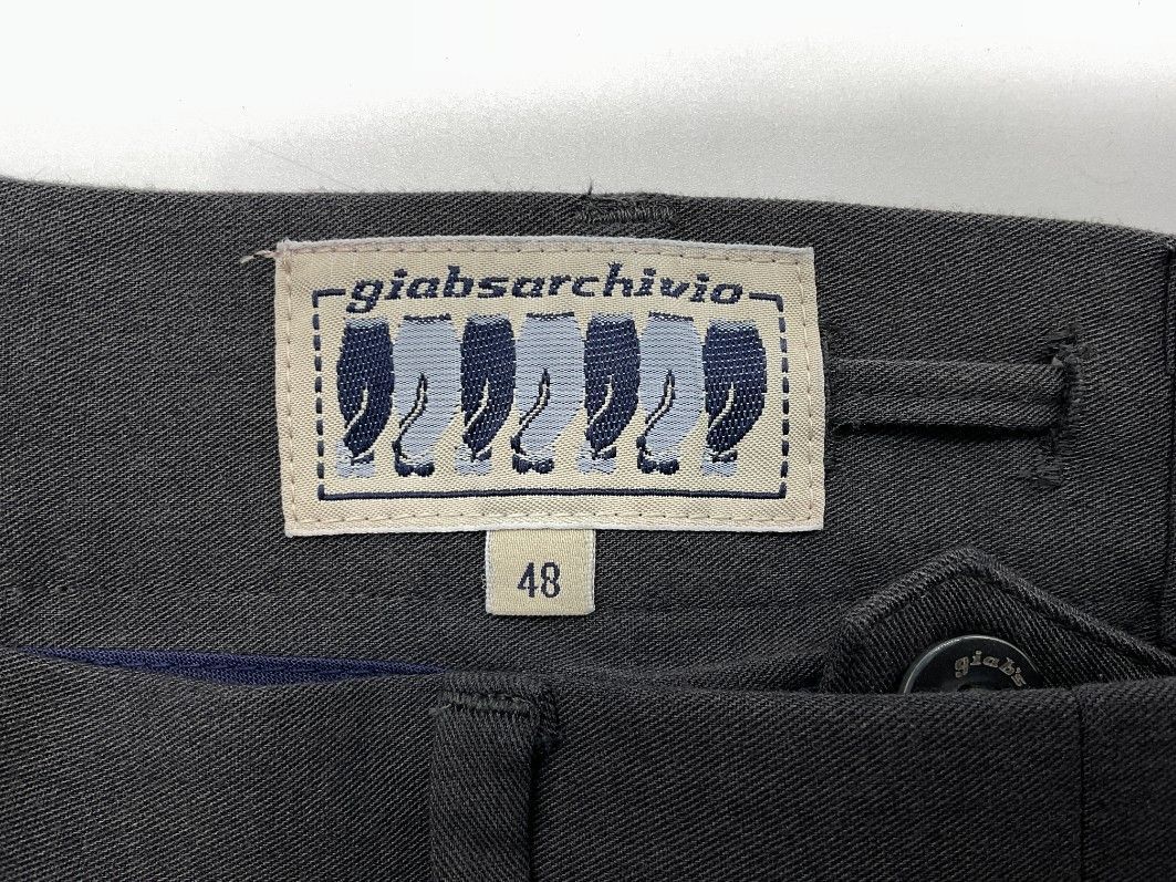 未使用 giab's ARCHIVIO ジャブスアルキビオ 48 グレー マサッチョ