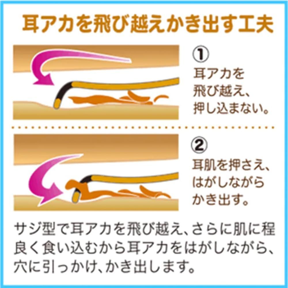 ののじ爽快ソフト耳かき かため