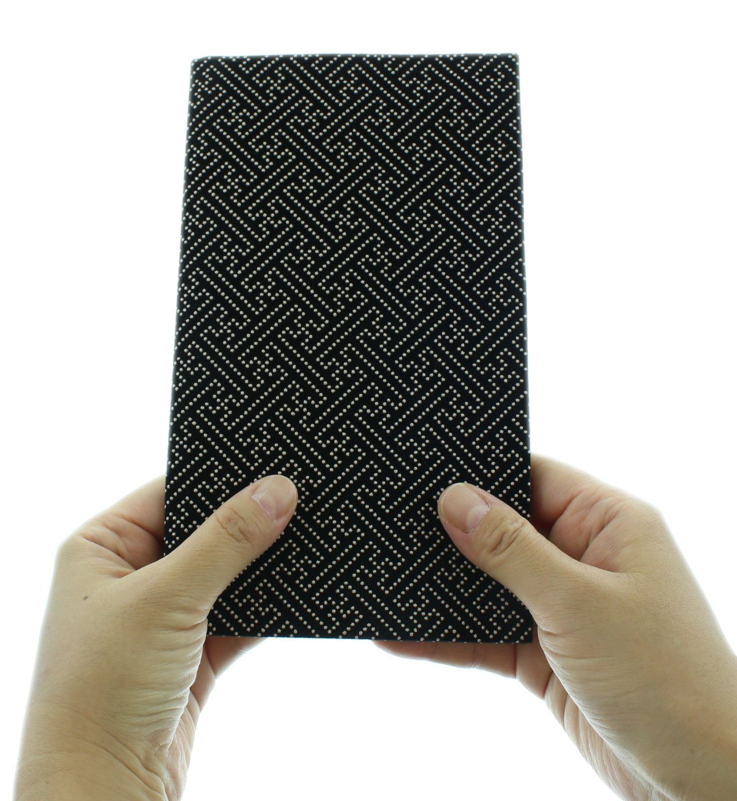 ソフト金封ふくさ 印伝調 黒 2227-1