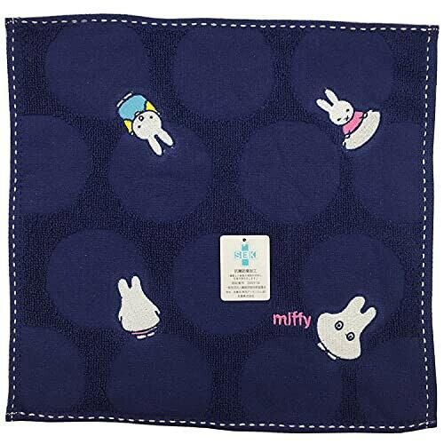 Dick Bruna】ベビモコワンポイントジャガードブランケット ミッフィー