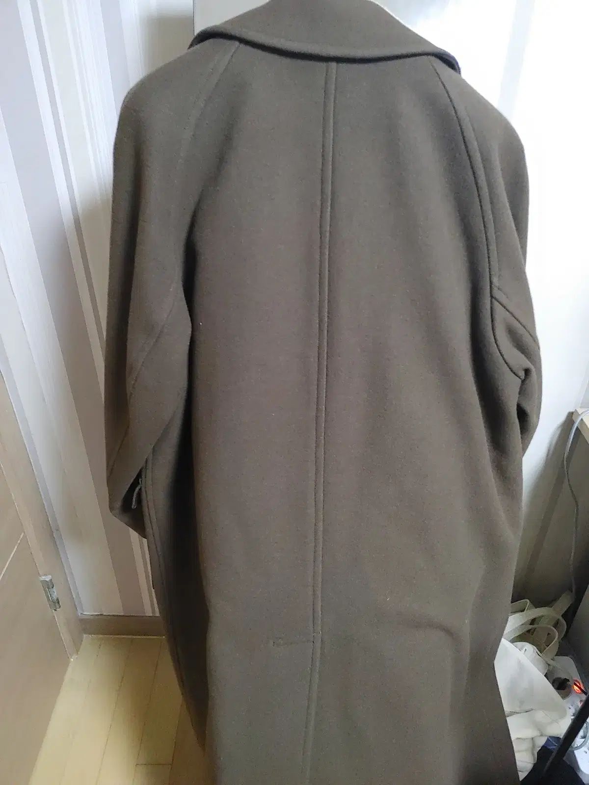 ◉美品◉noumi◉チェスターコート◉ツイード◉株式会社野海◉日本製◉グレー ◉美品◉noumi◉チェスターコート◉ツイード◉株式会社野海