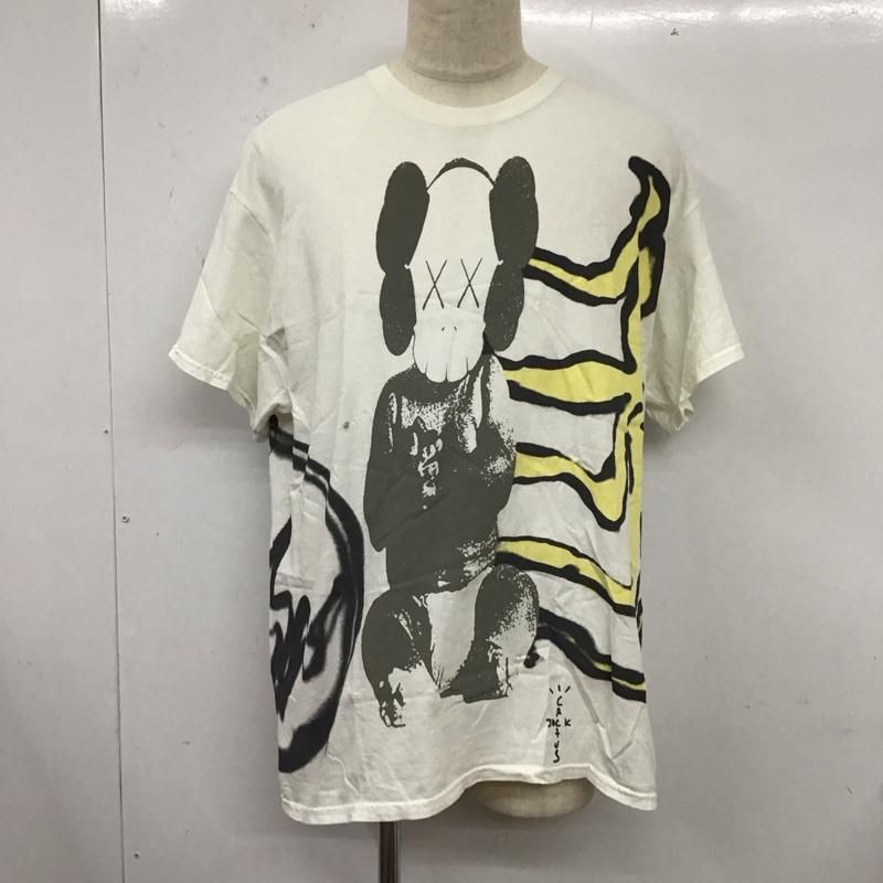 KAWS カウズ Tシャツ 半袖 半袖カットソー プリントTシャツ クルーネックカットソー