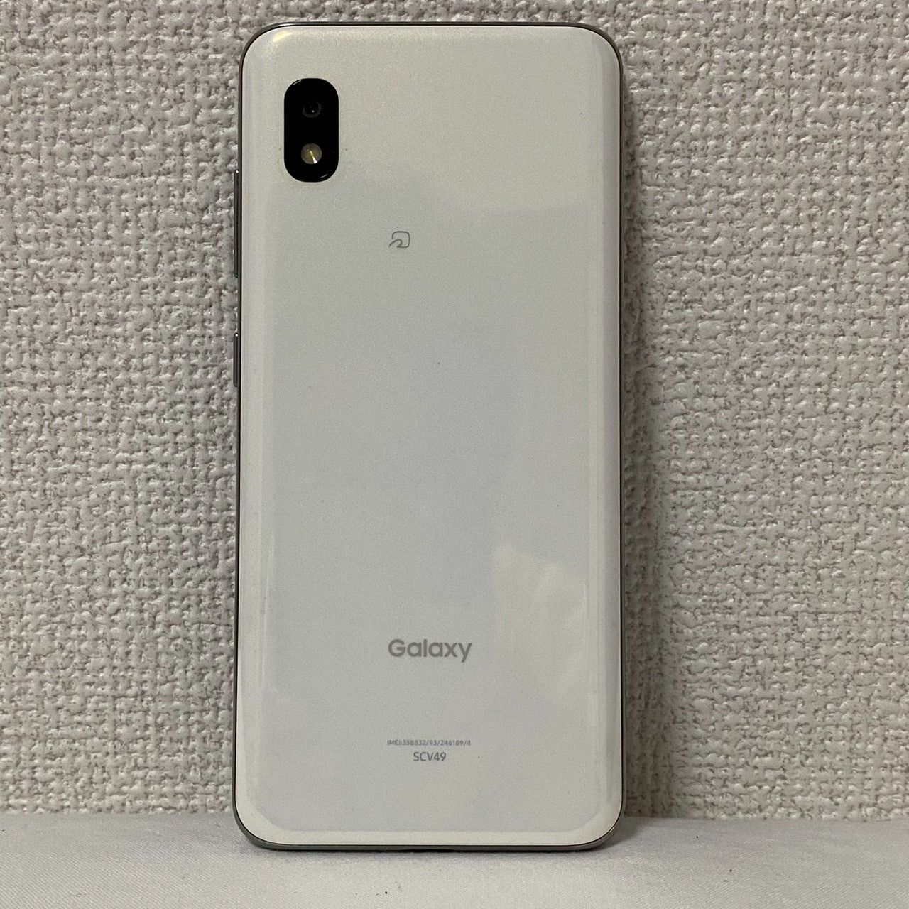 良品】Galaxy/A21/ホワイト/SCV49/本体のみ/動作確認済み/au版