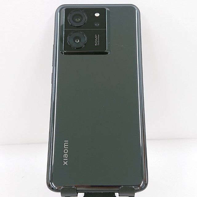 Xiaomi 13T XIG04 au ブラック 送料無料 本体 c13635 au 充電器 タイプc