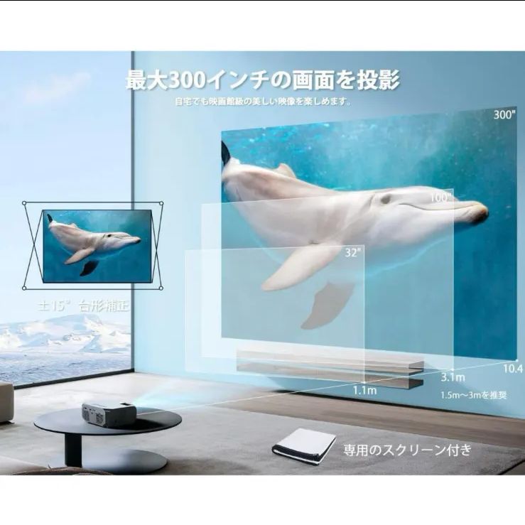 ANSIルーメン 1080