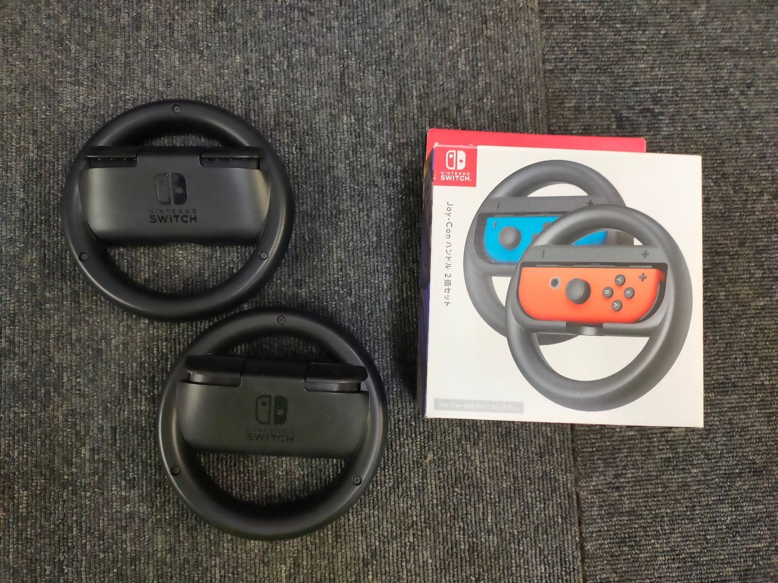 Switch本体（HAC-001）＋純正Joy-Conハンドル2個 Nintendo Switch