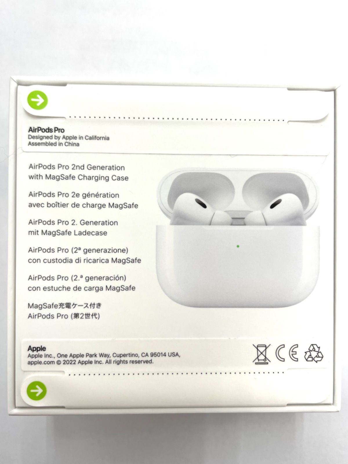 新品未使用【Apple純正】AirPods Pro2（第2世代） MQD83J/A - スマホ