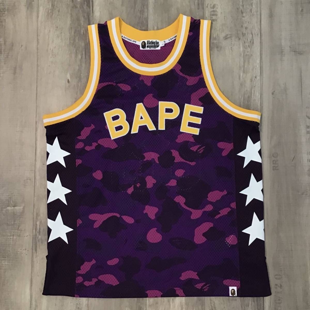 BAPE camo バスケ タンクトップ ベイプ 迷彩 000000008068 arutas.co.jp