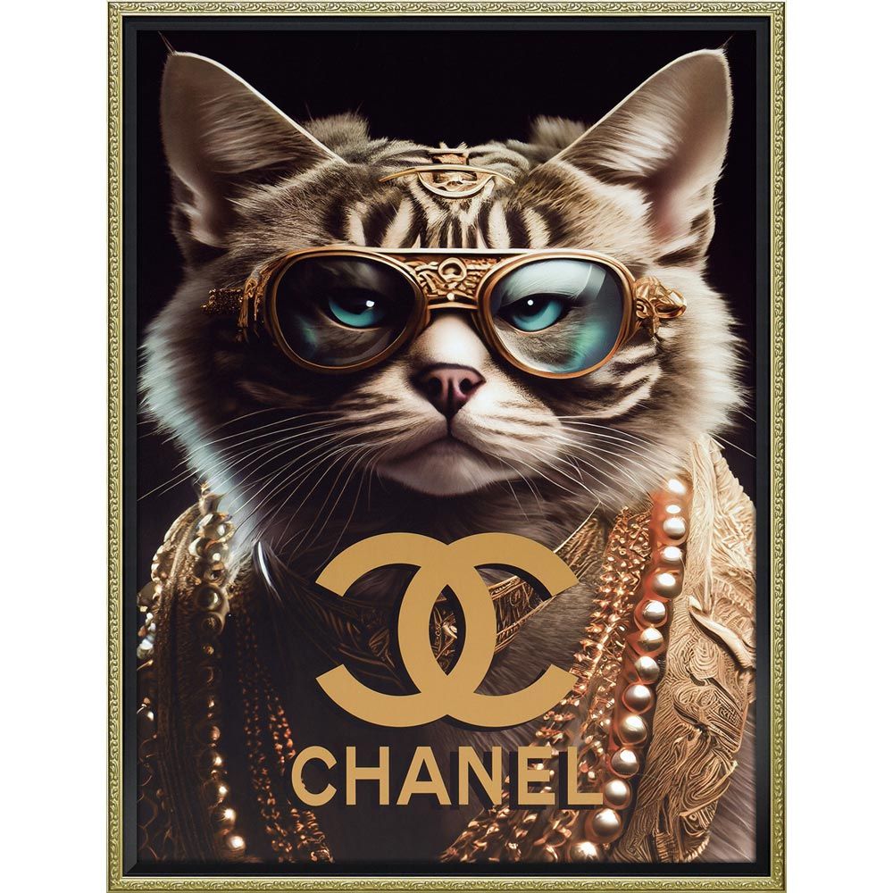 真作】F4安藤絵流【蒼い瞳のねこ】gallery購入品 表裏サイン有り