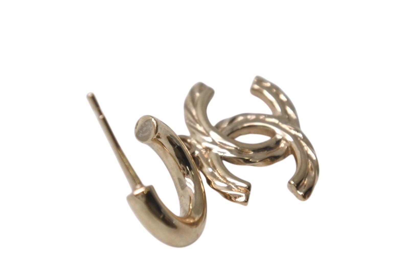 CHANEL シャネル ココマーク ピアス 重量約6.4g B23B刻印 メタル  