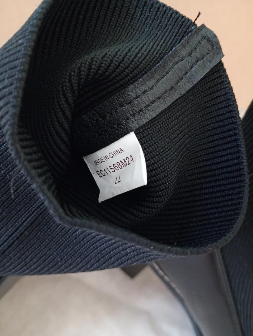 RANDA ニットドッキングブーツ