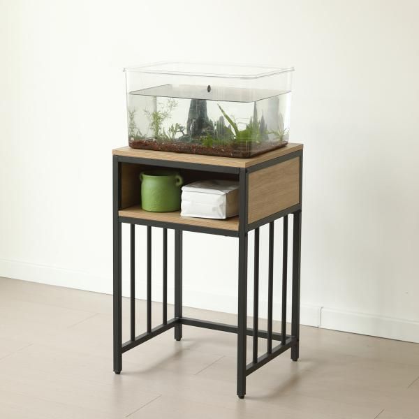 水槽台 水槽スタンド 45*40cm 耐荷重100kg 二段収納棚 幅45cm 水槽台 45cm 水槽ラック タワー 水槽スタンド 45m*40cm 耐荷重