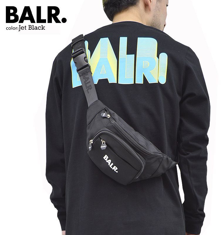 BALR ボーラー ウエストバッグ 男女兼用ユニセックス ウエストポーチ