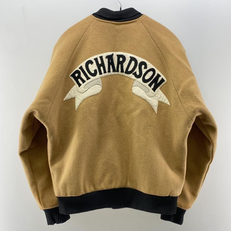 Richardson olympia le tan ベージュ スタジャン 中古】RICHARDSON × Olympia le tan USA製 リバーシブル