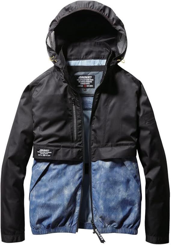 [バートル] ファン付き 作業着 エアークラフト 長袖 ブルゾン (ファンなし) AC1171 AIRCRAFT メンズ M 45インディゴ [45インディゴ] [M]