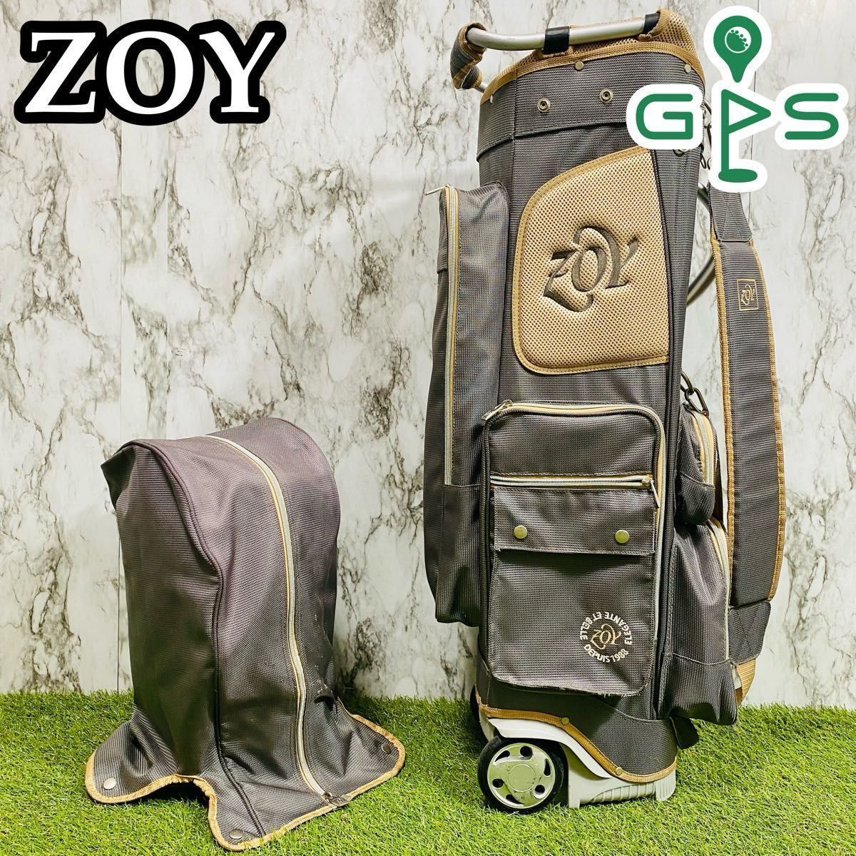 ZOY ゾーイ キャスター付き キャディバッグ 9型 軽量 071789874