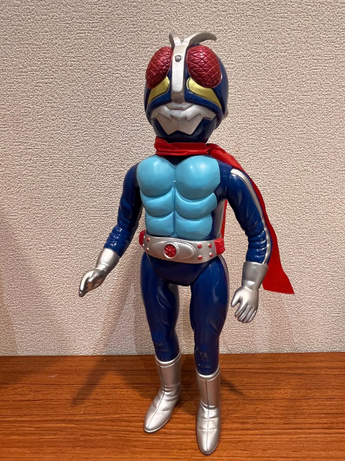 増田屋】完全復刻生産 トーキング 仮面ライダー1号 ソフビ 昭和