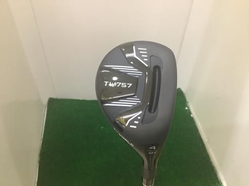本間ゴルフ TOUR WORLD TW757 U4 ユーティリティ UT VIZARD for TW757 UT フレックスS メンズ 男性用 右利き 右用 Bランク ゴルフクラブ