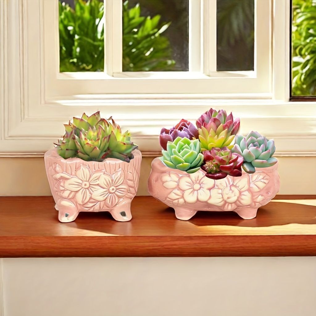 鉢植え 植木鉢 プランター プラントポット フラワーポット 4個セット