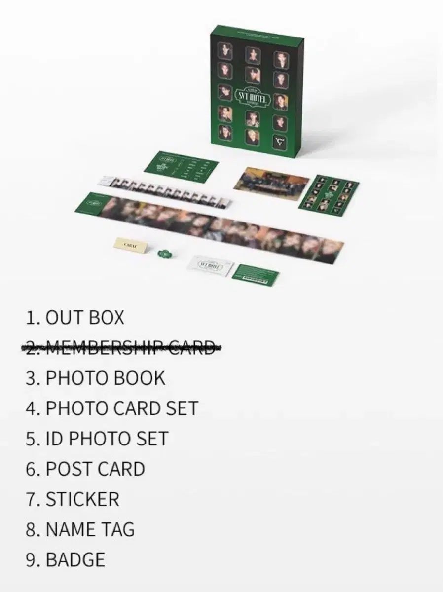 SEVENTEENメンバーシップキット SEVENTEEN | CARAT MEMBERSHIP KIT