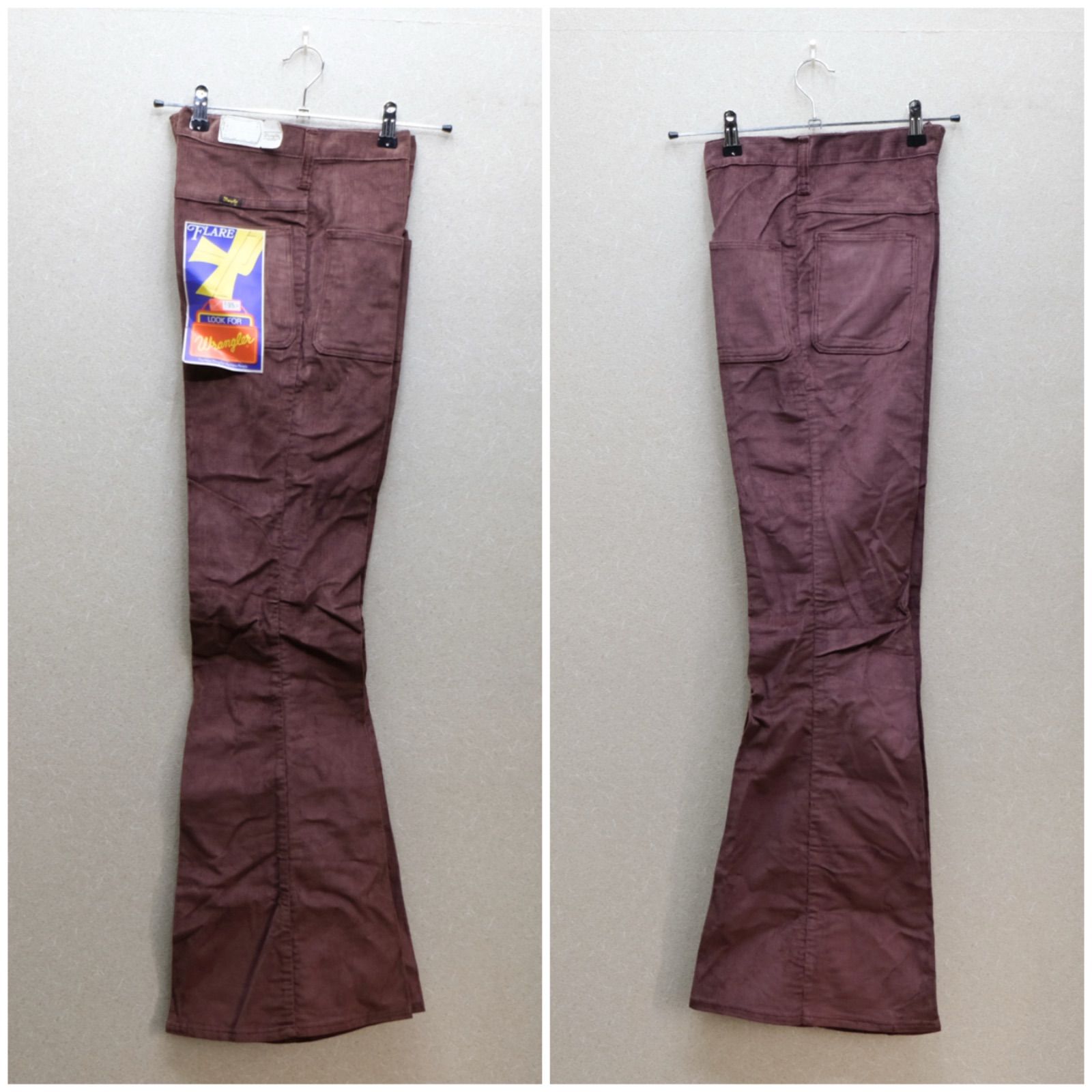 【60s】 デッドストック　ラングラー　ベルボトム　フレアパンツ　レディース Wrangler - 【新品】 WRANGLER / ラングラー | 80s