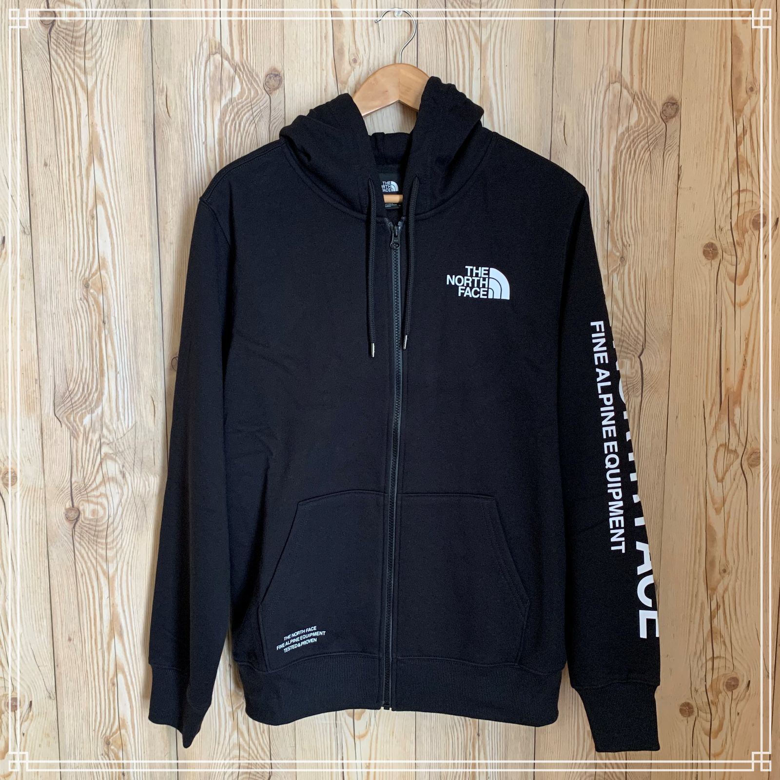 THE NORTH FACE】ロングスリーブ パーカー Black MENS - メルカリ 