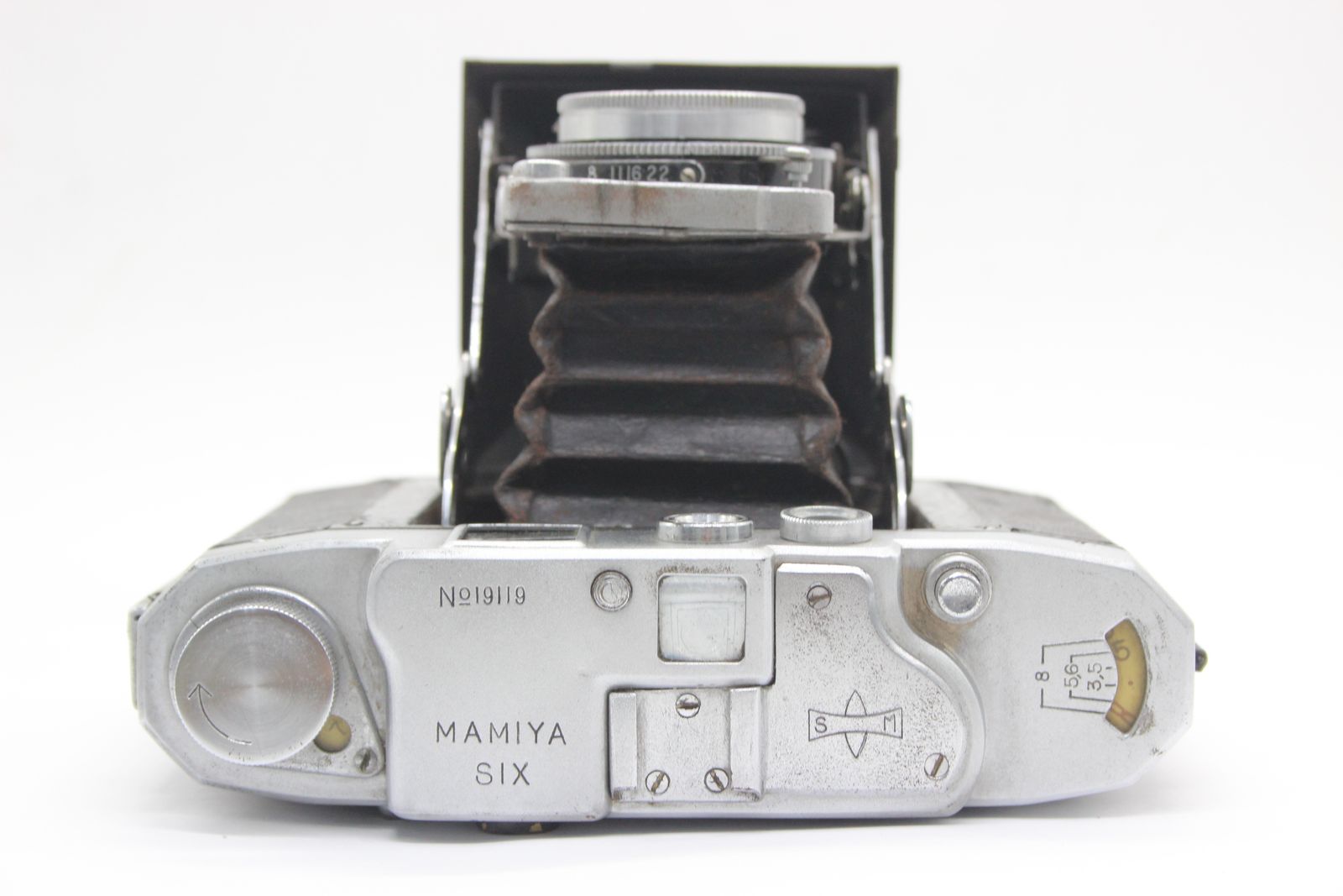 訳あり品】 マミヤ Mamiya Six Takatiho Zuiko 7.5cm F3.5 蛇腹カメラ s4329 - メルカリ