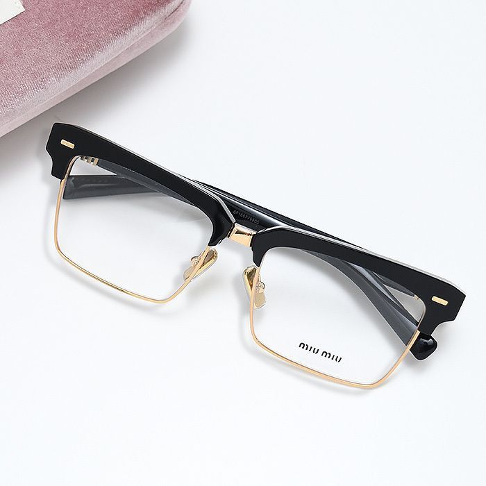 MIU MIU ミュウミュウ アイウェア メガネ ランウェイ メガネ MU 11XV 