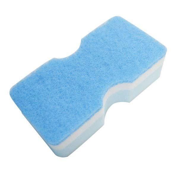 (まとめ) バススポンジ/掃除用品 〔ブルー〕 バス用品 『CLEAN KEEPING』 〔44個セット〕