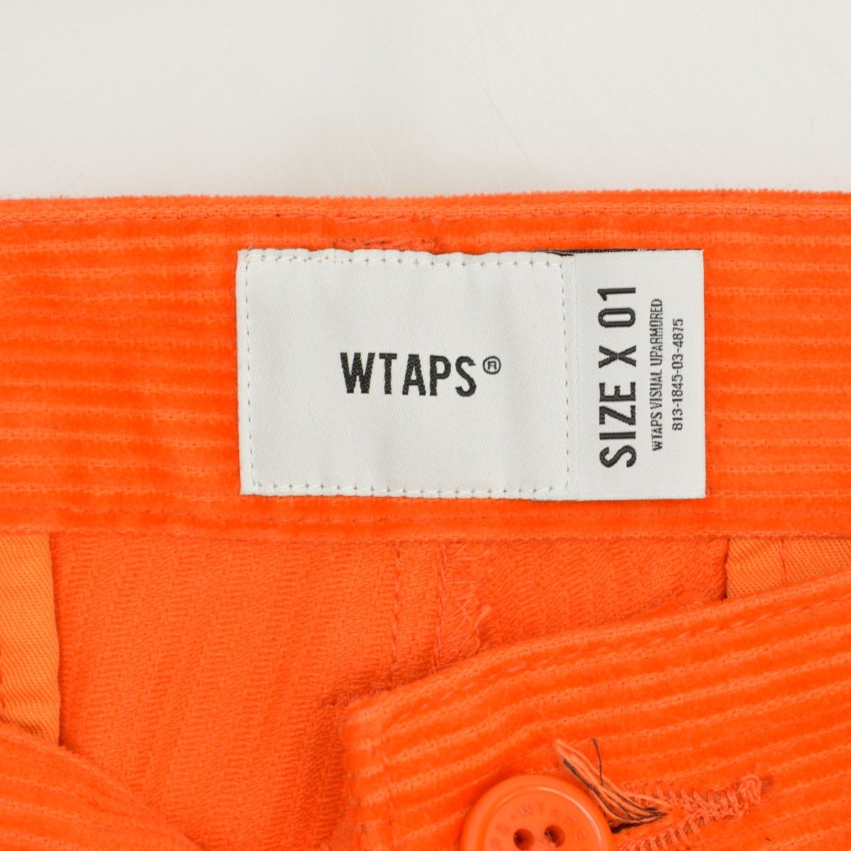 24AW WTAPS TRDT1802 CORDUROY パンツ 2 オレンジ