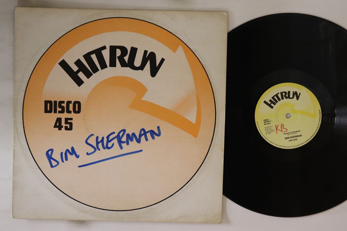 英12” Bim Sherman | Jah Lion | Teem Down In Jamdown | Trenchtown Dub HITDD7 Hitrun |00250