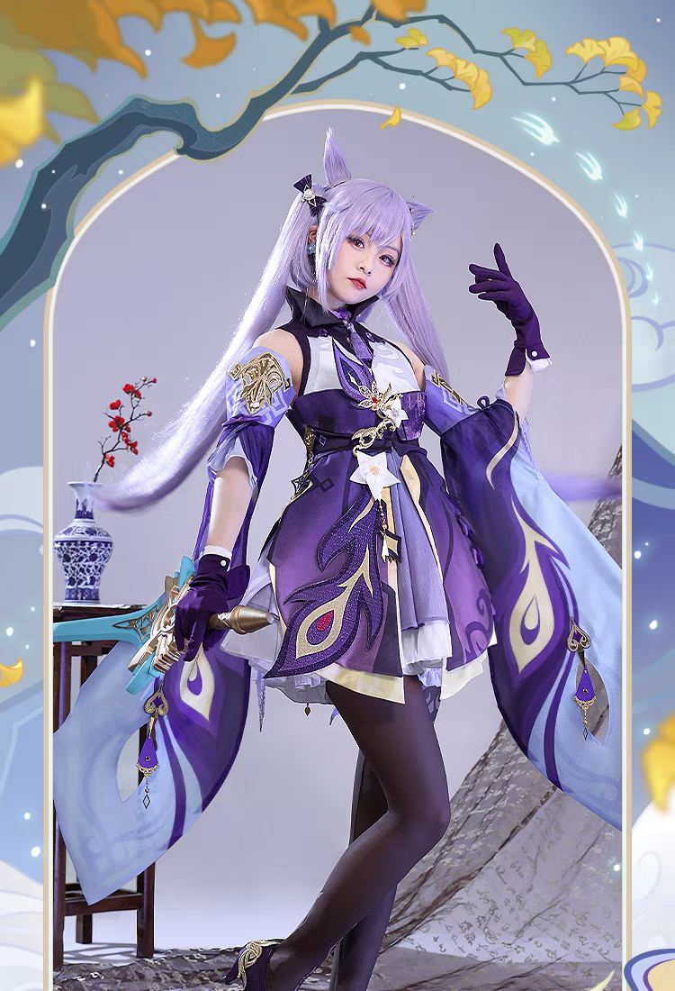 【星航線StarRoute】コスプレ 刻晴 綺良々【三分妄想】イメージ参照画像